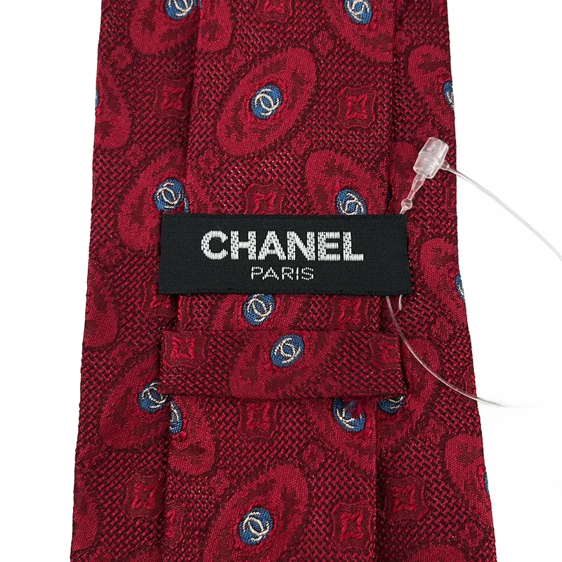 CHANEL / シャネル | シルク 総柄 ココマーク スーツ ネクタイ |