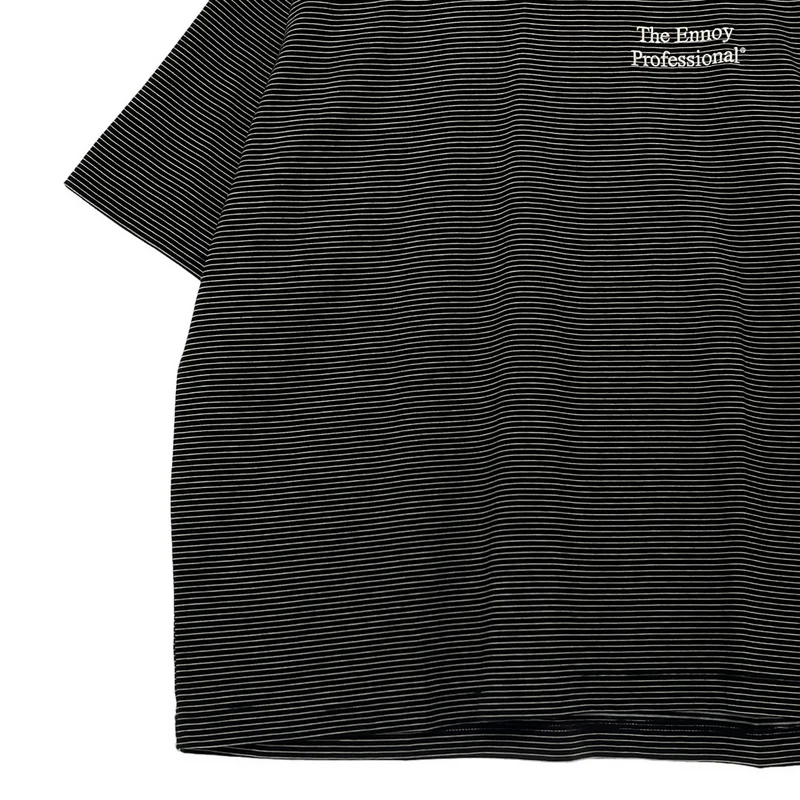 The Ennoy Professional / ザエンノイプロフェッショナル | S/S Border Tee ボーダー ロゴ Tシャツ | L | メンズ