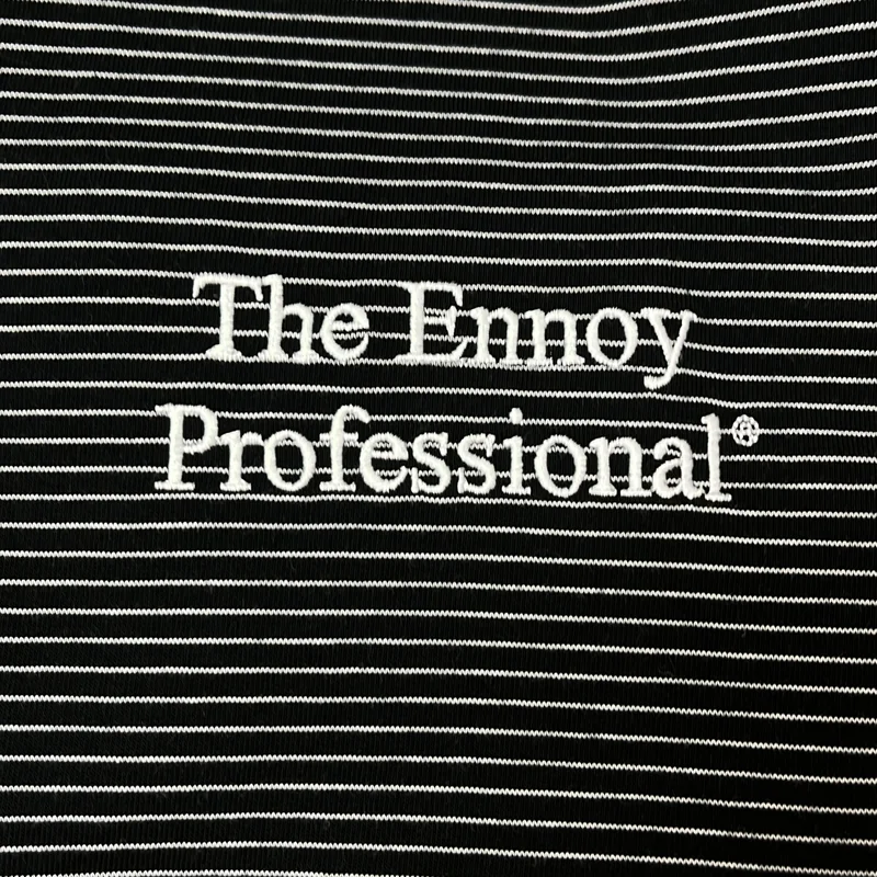 The Ennoy Professional / ザエンノイプロフェッショナル | S/S Border Tee ボーダー ロゴ Tシャツ | L | メンズ