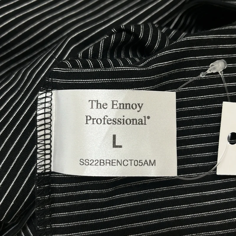 The Ennoy Professional / ザエンノイプロフェッショナル | S/S Border Tee ボーダー ロゴ Tシャツ | L | メンズ