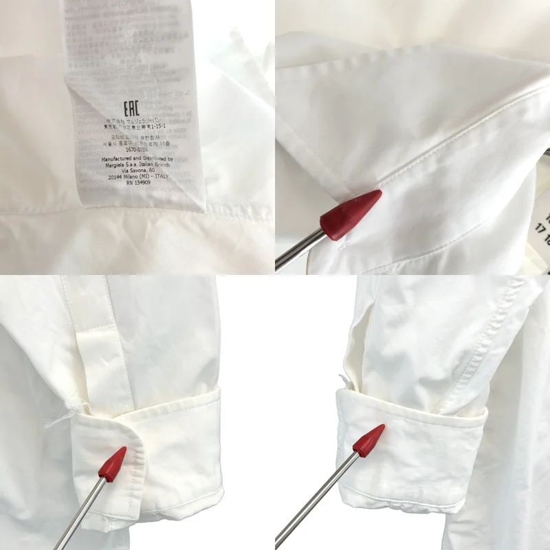Maison Margiela / メゾンマルジェラ | 2022AW | Eco Cotton Poplin Shirt シャツ_長袖 | 36 | レディース