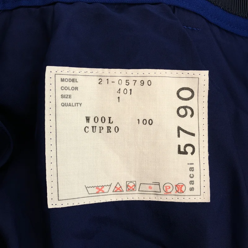 sacai / サカイ | Suiting Skirt プリーツ スカート 21-05790 | 1 | レディース