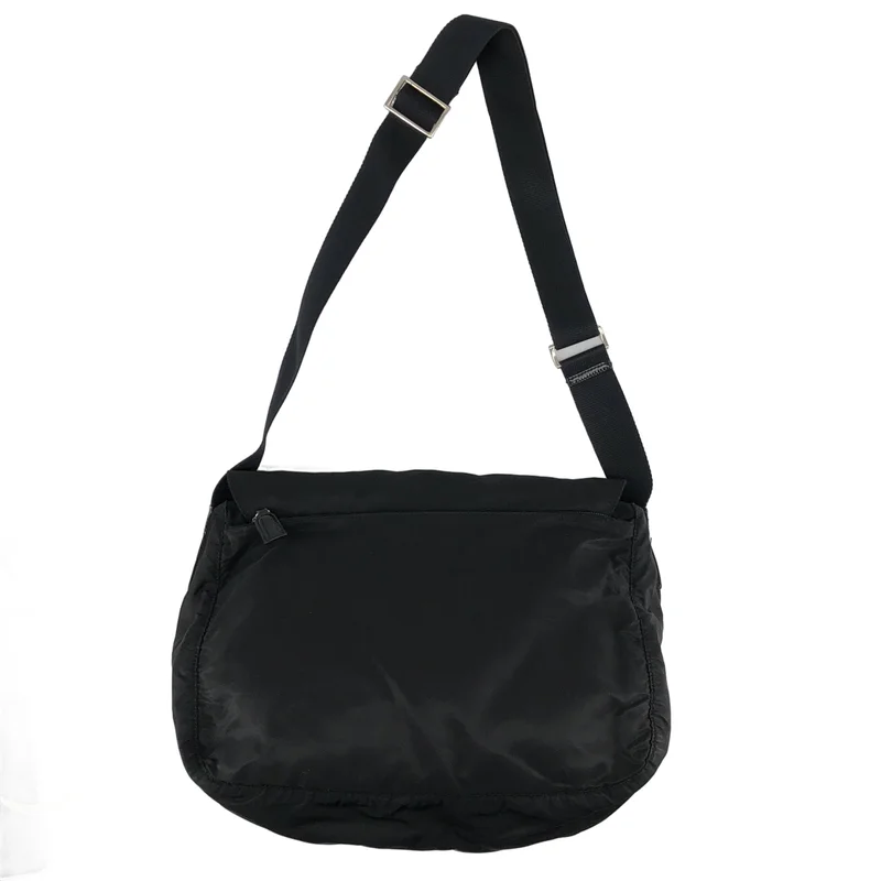 PRADA / プラダ | B1728F / テスートナイロン レザーベルト ショルダーバッグ |