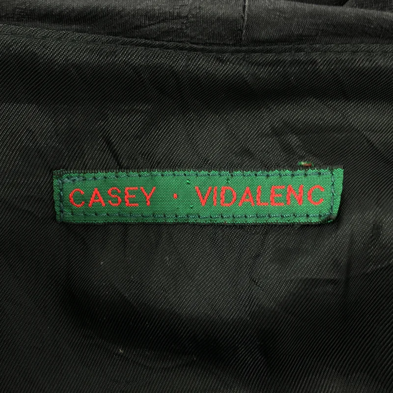 CASEY VIDALENC / ケーシーヴィダレンク | silk 100％ / シルク ポケット付き ボリューム ドレス ワンピース | S | レディース