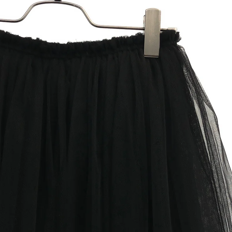 BLACK COMME des GARCONS / ブラックコムデギャルソン | 2014SS | チュール ロングスカート 1M-S003 | S | レディース