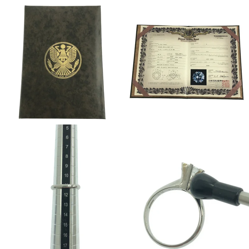 None / | ダイヤモンド 0.516ct Pt900 リング 指輪 |