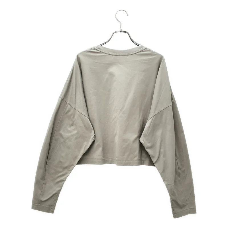 LOHEN / ローヘン | Voxy line cropped T shirt ロングスリーブ Tシャツ | F | レディース