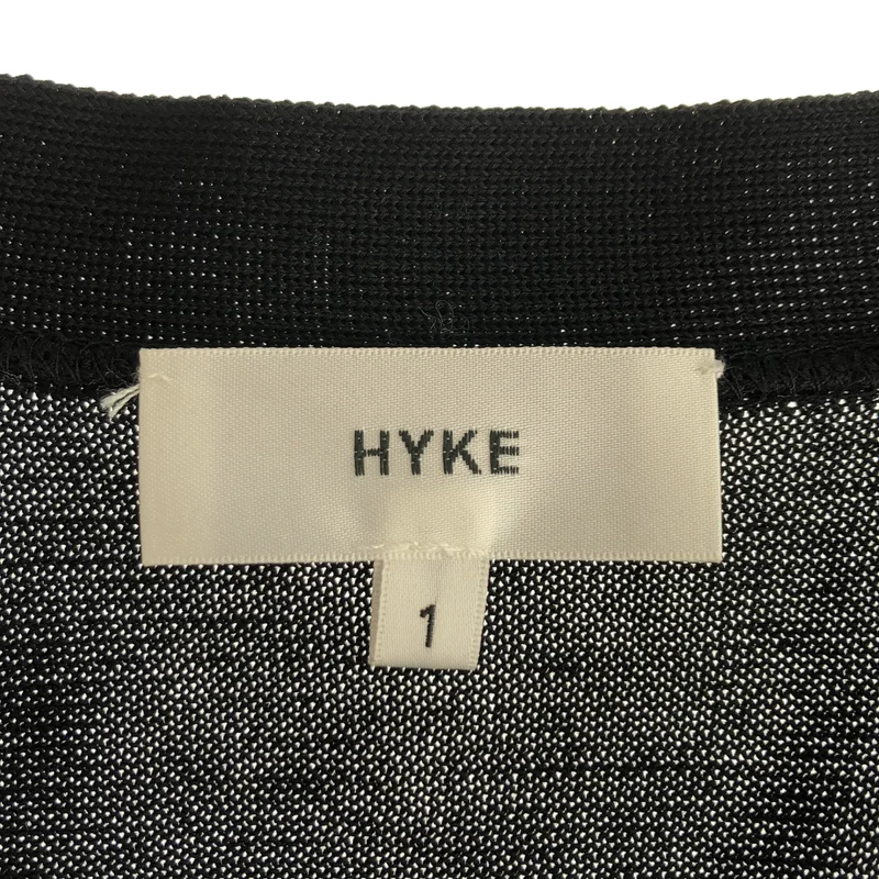 HYKE / ハイク | コットン Vネック カーディガン | 1 | レディース