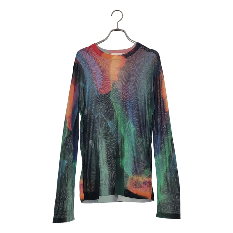 OMMO / オーエムエムオー | EVOLVE SHEER KNIT TOP カットソー | F | レディース