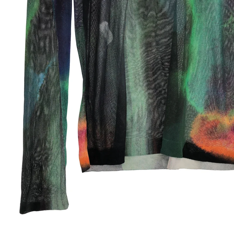 OMMO / オーエムエムオー | EVOLVE SHEER KNIT TOP カットソー | F | レディース