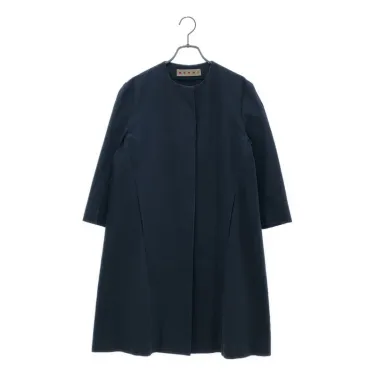 MARNI / マルニ | ラウンドカラー ウール ショートジャケット | 40