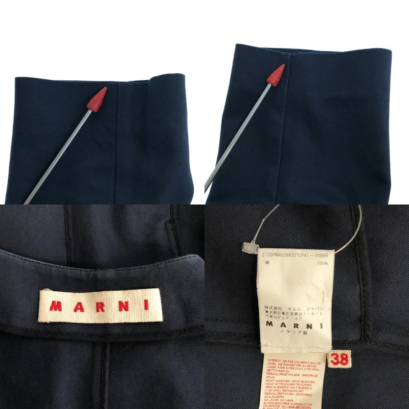 MARNI / マルニ | ノーカラー コート SPMAN39A00TCP41 | 38 | レディース