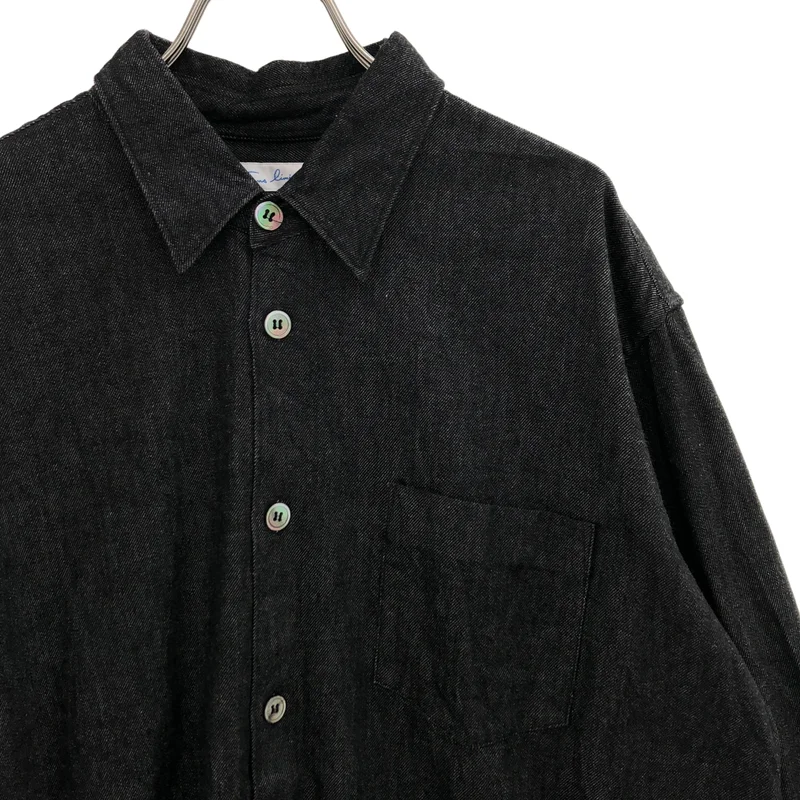 sans limite / サンリミット | ボックスレギュラー 8oz デニムシャツ | 1 | メンズ