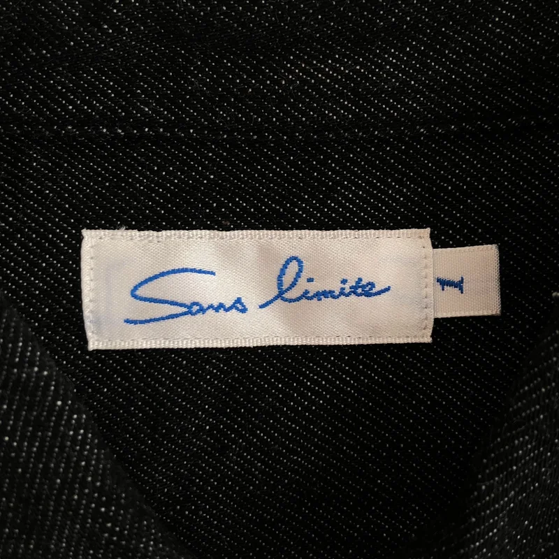 sans limite / サンリミット | ボックスレギュラー 8oz デニムシャツ | 1 | メンズ