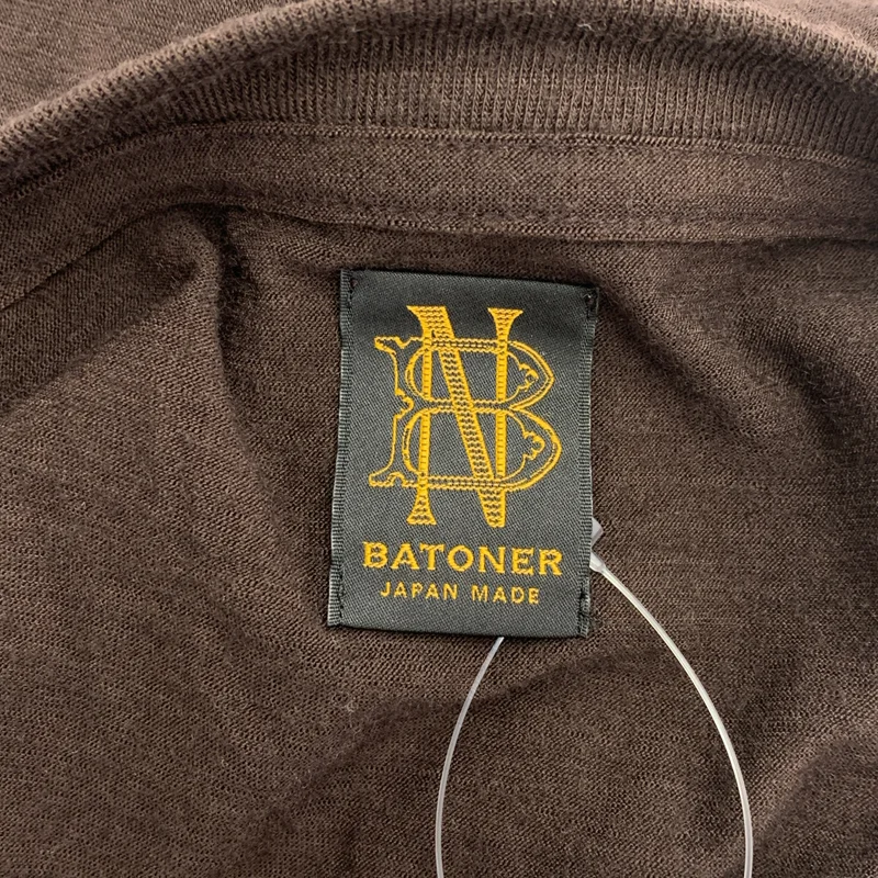 BATONER / バトナー | L'ECHOPPE 別注 Wool Tee WIDE Tシャツ | L | メンズ