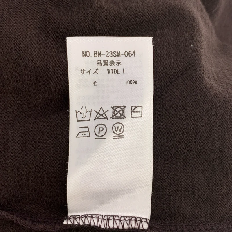 BATONER / バトナー | L'ECHOPPE 別注 Wool Tee WIDE Tシャツ | L | メンズ