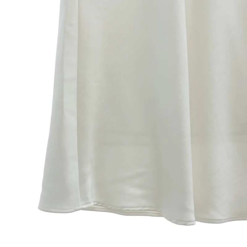 UNITED ARROWS / ユナイテッドアローズ | ヴィンテージ加工 サテン ロングスカート 1524-162-5215 | 36 | レディース