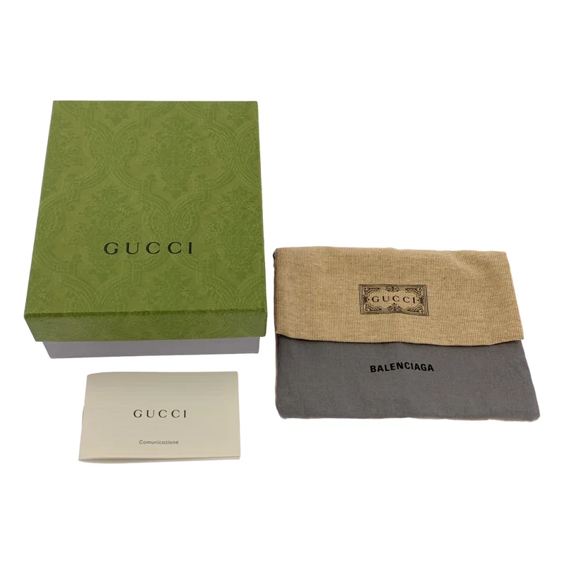 GUCCI / グッチ | × BALENCIAGA / バレンシアガ / 681704 ザ ハッカー プロジェクト ペーパー ミニ ウォレット |