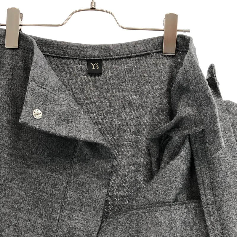 Y's / ワイズヨウジヤマモト | 2018AW | ウール アシンメトリー サルエルパンツ | 2 | レディース