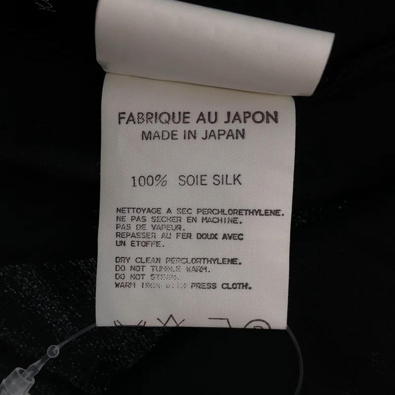 YOHJI YAMAMOTO +NOIR / ヨウジヤマモトプリュスノアール | シルクサテン ドレス ワンピース | S | レディース