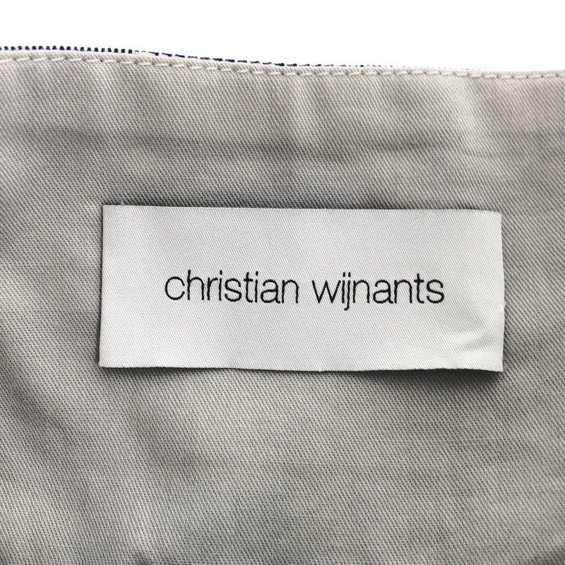 Christian Wijnants / クリスチャンワイナンツ | チェック アシンメトリースカート | 36 | レディース