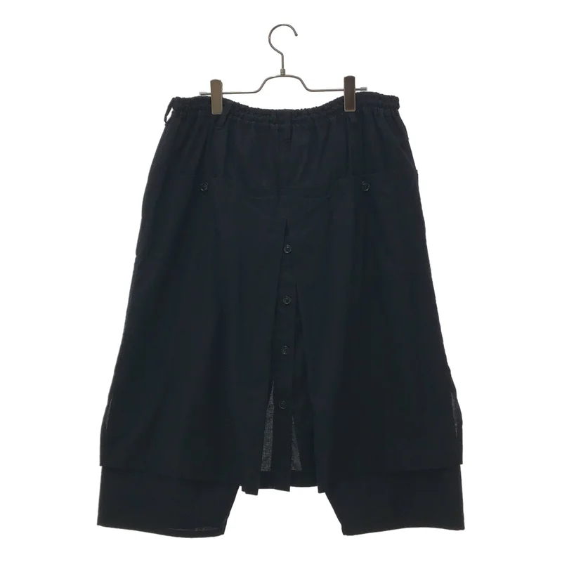 YOHJI YAMAMOTO POUR HOMME / ヨウジヤマモトプールオム | 2019AW | シグネチャー エンブロイダリー ラップパンツ | 2 | メンズ