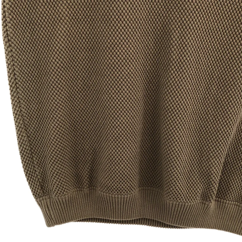 Crepuscule / クレプスキュール | moss stitch vest 鹿の子ベスト 1901-007 | 1 | メンズ