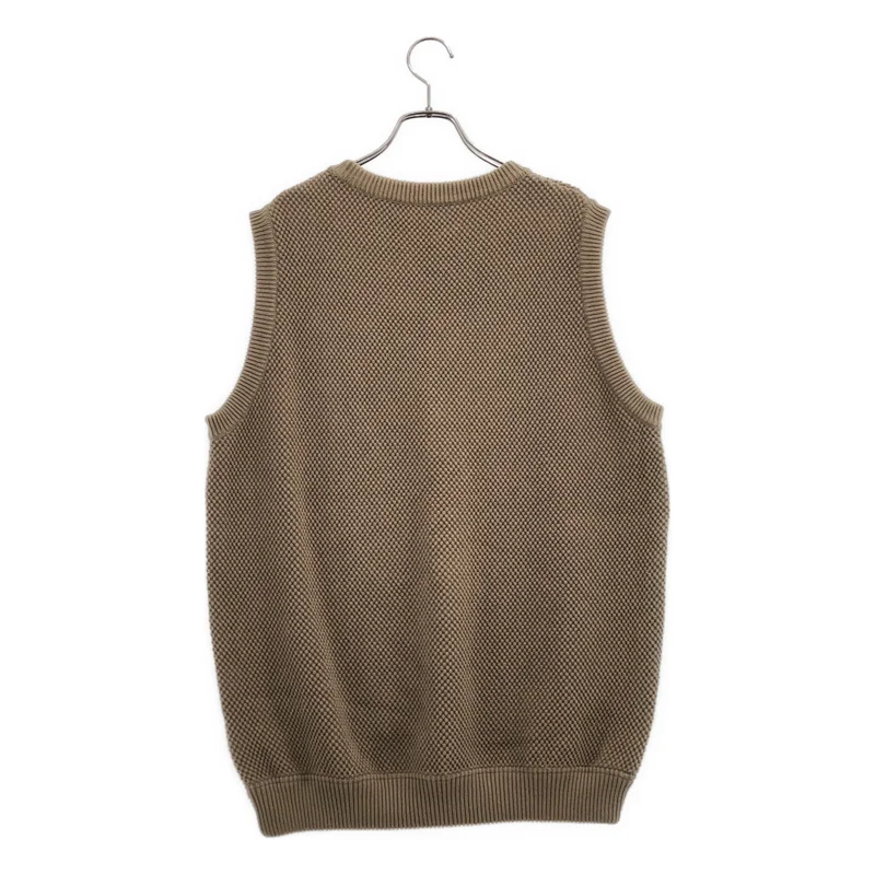 Crepuscule / クレプスキュール | moss stitch vest 鹿の子ベスト 1901-007 | 1 | メンズ