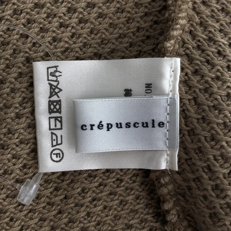 Crepuscule / クレプスキュール | moss stitch vest 鹿の子ベスト 1901-007 | 1 | メンズ