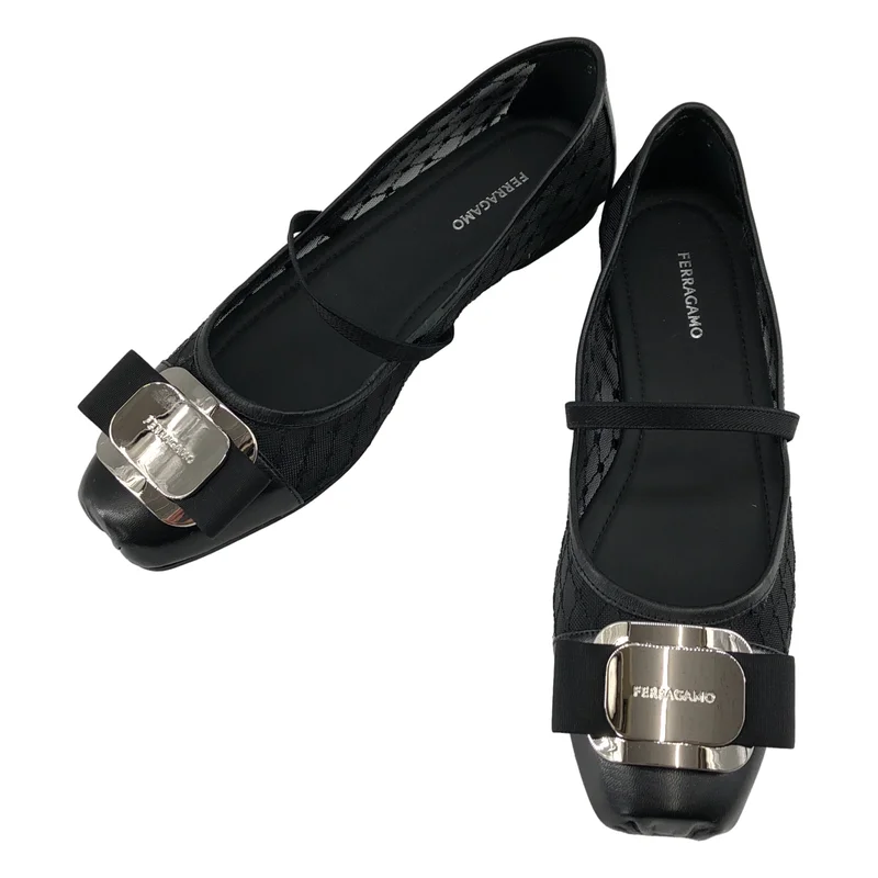 FERRAGAMO / フェラガモ | ZINA バレリーナシューズ | 5 | レディース