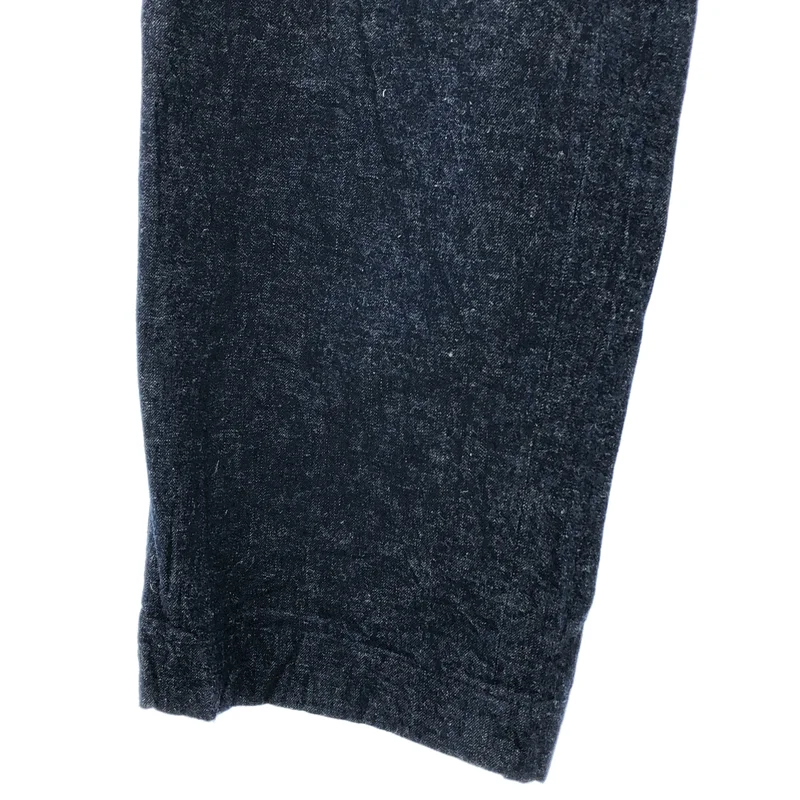 Kaptain Sunshine / キャプテンサンシャイン | 2026SS | Cotton Linen Denim Riviera Trousers / コットン リネン ベルテッドデニムパンツ | 3 | メンズ