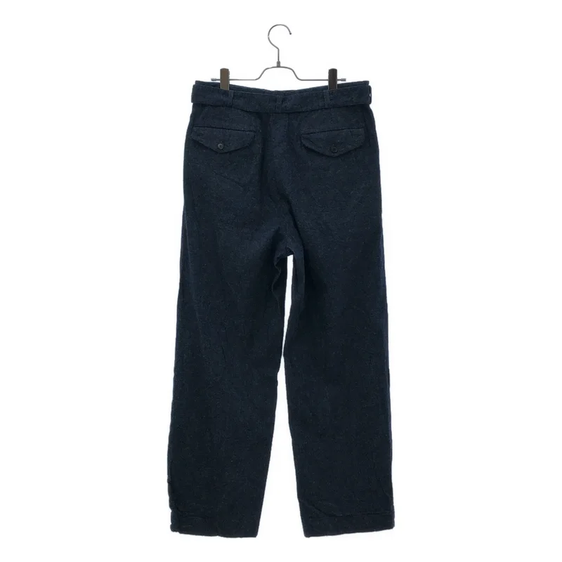 Kaptain Sunshine / キャプテンサンシャイン | 2026SS | Cotton Linen Denim Riviera Trousers / コットン リネン ベルテッドデニムパンツ | 3 | メンズ