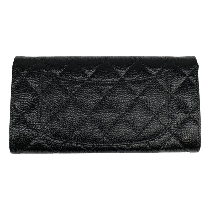 CHANEL / シャネル | AP0241 マトラッセ キャビアスキン ロングウォレット |
