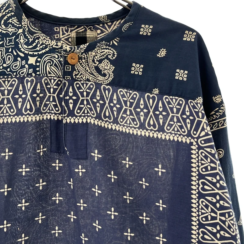 visvim / ビズビム | 2017SS | KERCHIEF TUNIC SHIRT / バンダナカーチーフチュニックシャツ | 2 | メンズ