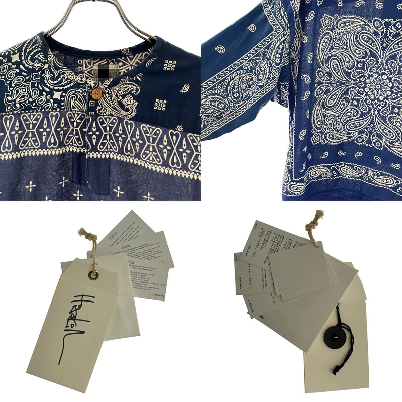 visvim / ビズビム | 2017SS | KERCHIEF TUNIC SHIRT / バンダナカーチーフチュニックシャツ | 2 | メンズ
