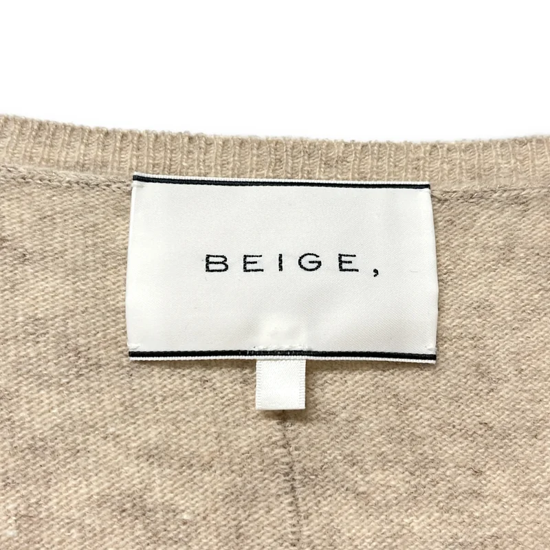 BEIGE， / ベイジ | ウール ニット セーター | 4 | レディース