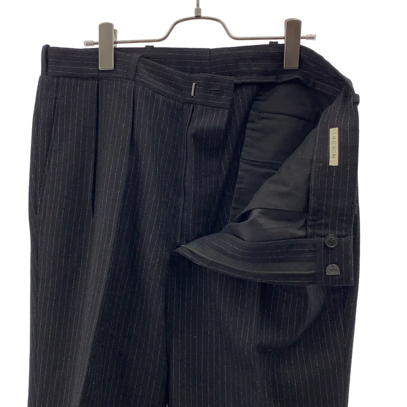HEUGN / ユーゲン | TROUSER 040 / George CH STRIPE スラックス パンツ | 4 | メンズ