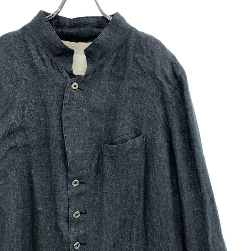 灰草 / ハイクサ | sack jacket リネン カットオフ サックジャケット | 4 | グレー系 | メンズ Gray grass / Haikusa | sack jacket linen cut-off sack jacket | 4