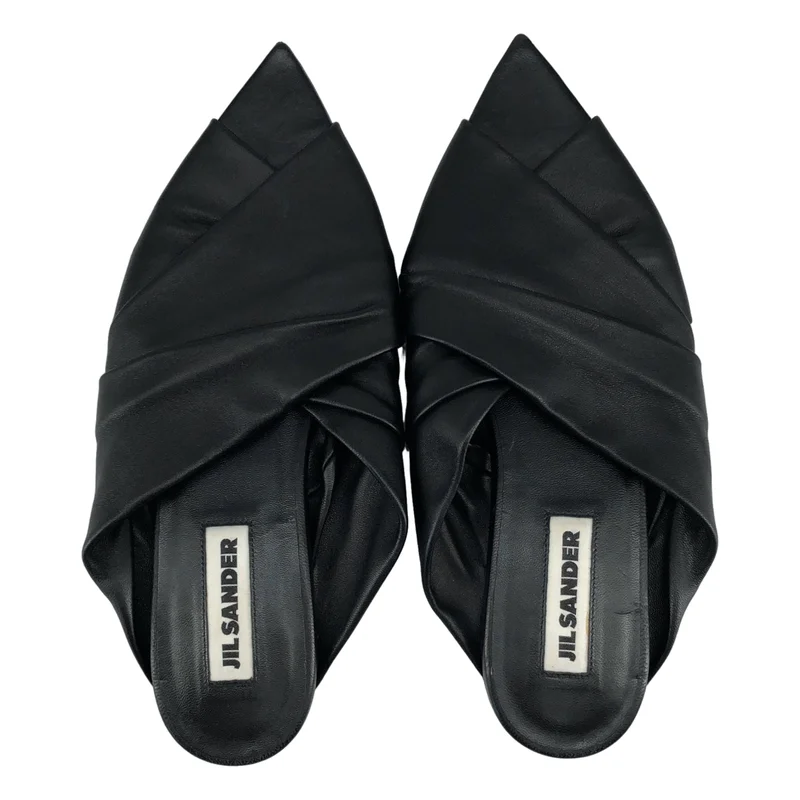 JIL SANDER / ジルサンダー | ポインテッドトゥ サンダル | 38 | レディース