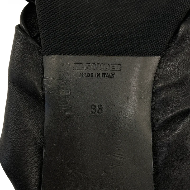 JIL SANDER / ジルサンダー | ポインテッドトゥ サンダル | 38 | レディース