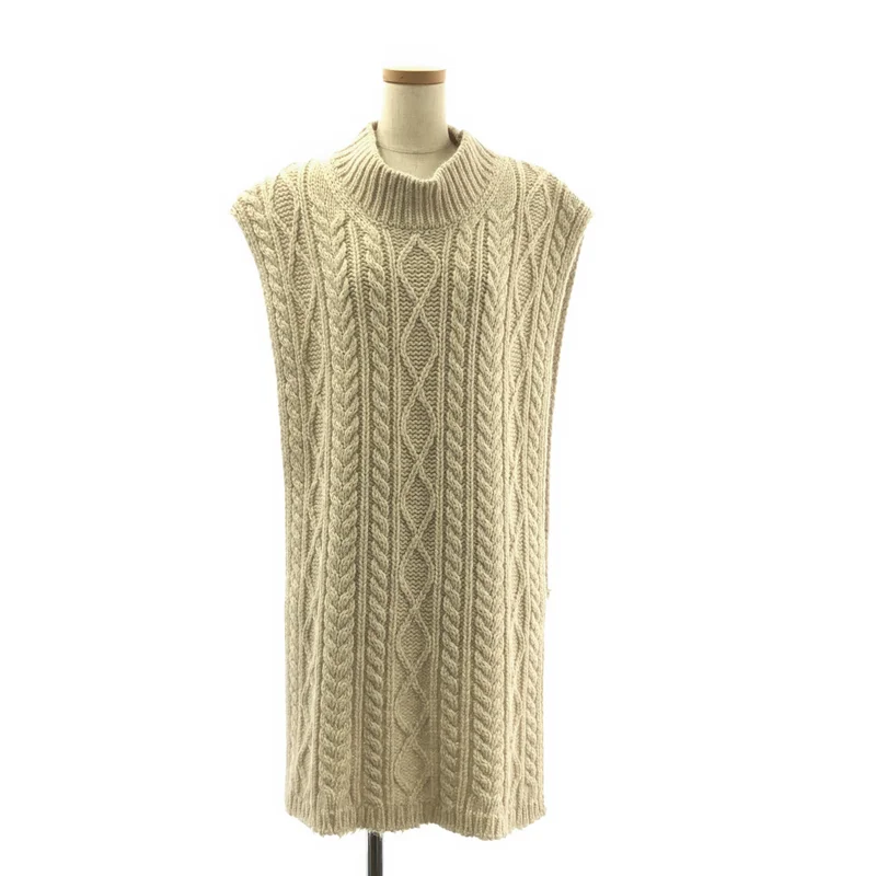 Maison Margiela / メゾンマルジェラ | 2020AW | ウール モヘヤ タバードニット ベスト | S | レディース