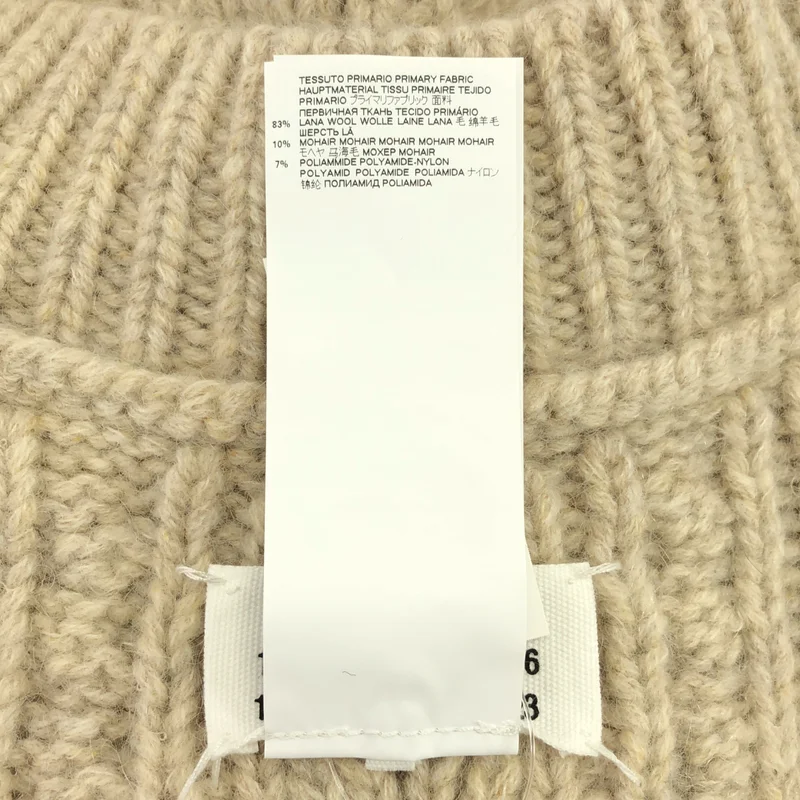 Maison Margiela / メゾンマルジェラ | 2020AW | ウール モヘヤ タバードニット ベスト | S | レディース
