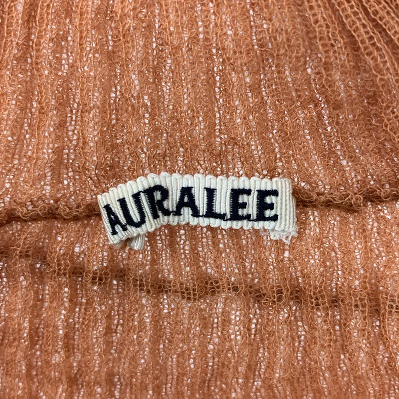 AURALEE / オーラリー | モヘヤ ハイネック リブ ニット セーター | 1 | レディース
