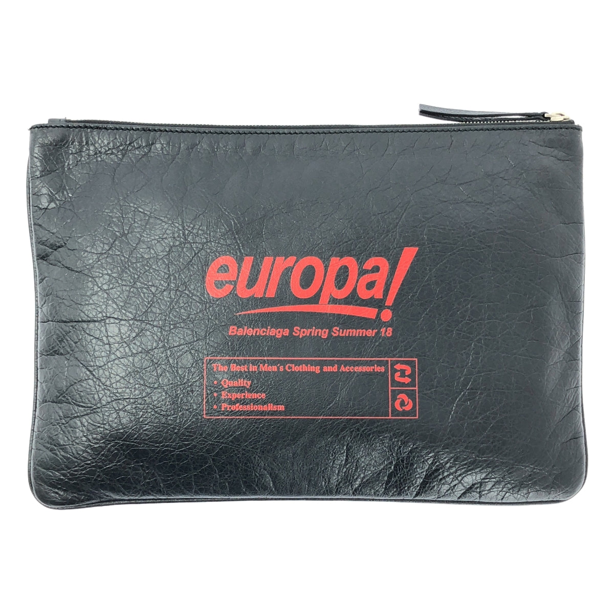 美品】 BALENCIAGA / バレンシアガ | 506794 europa! レザークラッチ
