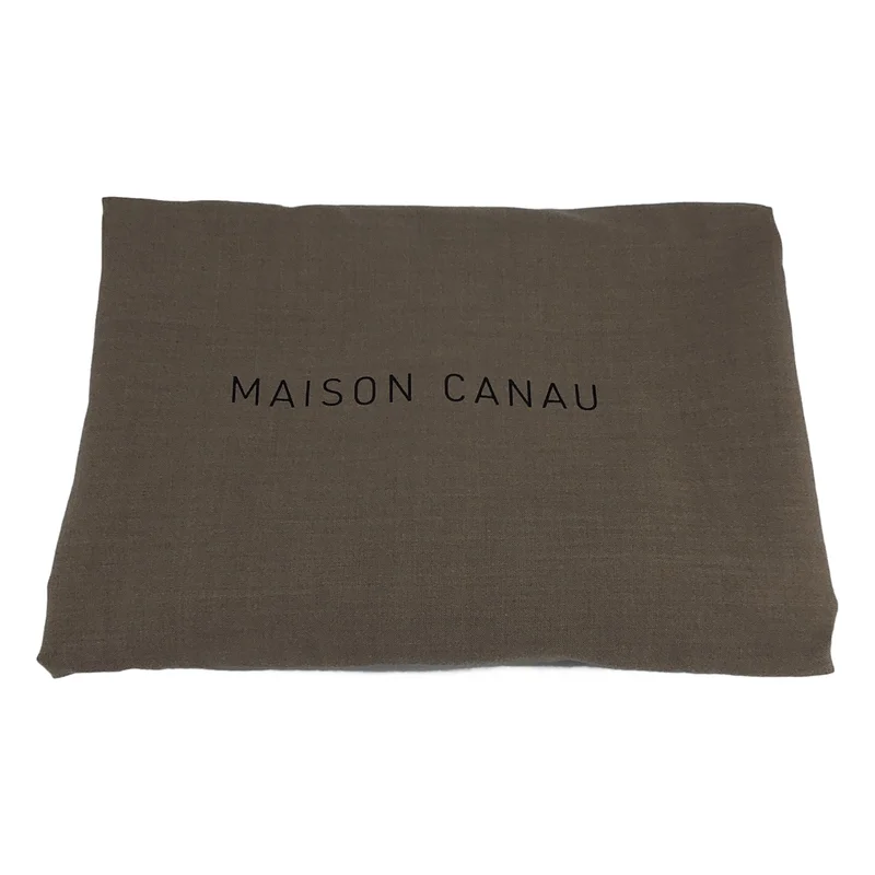 MAISON CANAU / メゾンカナウ | BOX BOSTON レザー ボックス ボストンバッグ | L | レディース