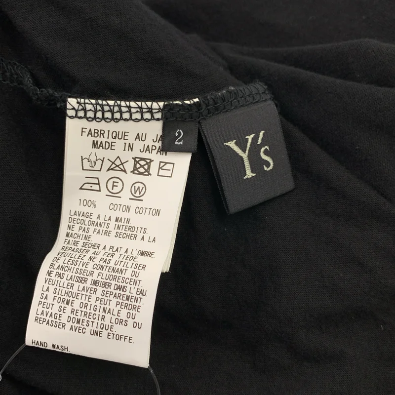 Y's / ワイズヨウジヤマモト | アシンメトリー ロング ワンピース カットソー | 2 | レディース