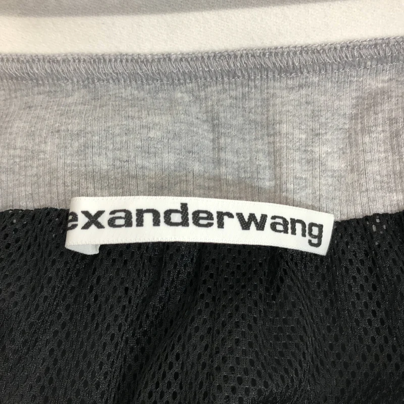 ALEXANDER WANG / アレキサンダーワン | ストライプ ウエスト切替 イージーパンツ | S | レディース