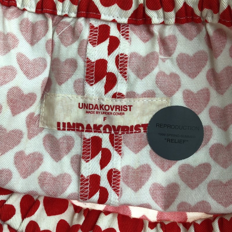 UNDER COVER  / アンダーカバー | 1999SS | UNDAKOVRIST / RELIEF期 GROUPIE ハートドットスカート | F | レディース