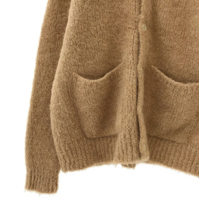 AURALEE / オーラリー | ALPACA WOOL SUPER LIGHT KNIT BIG CARDIGAN アルパカ ウール カーディガン | 4 | メンズ