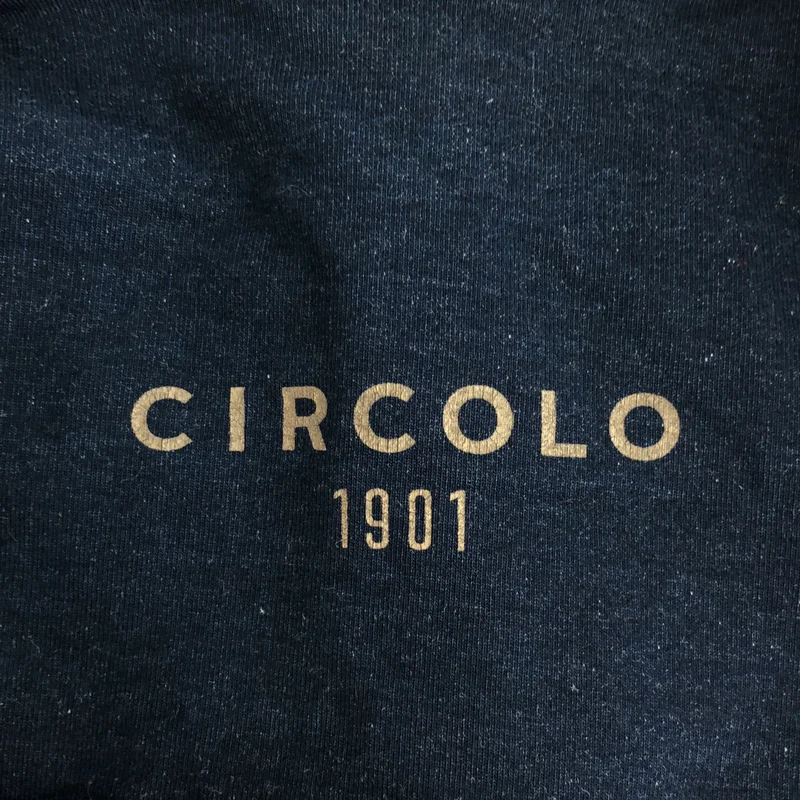 CIRCOLO 1901 / チルコロ1901 | コットンジャージー メタルボタン ダブルブレスト テーラードジャケット | 44 | メンズ